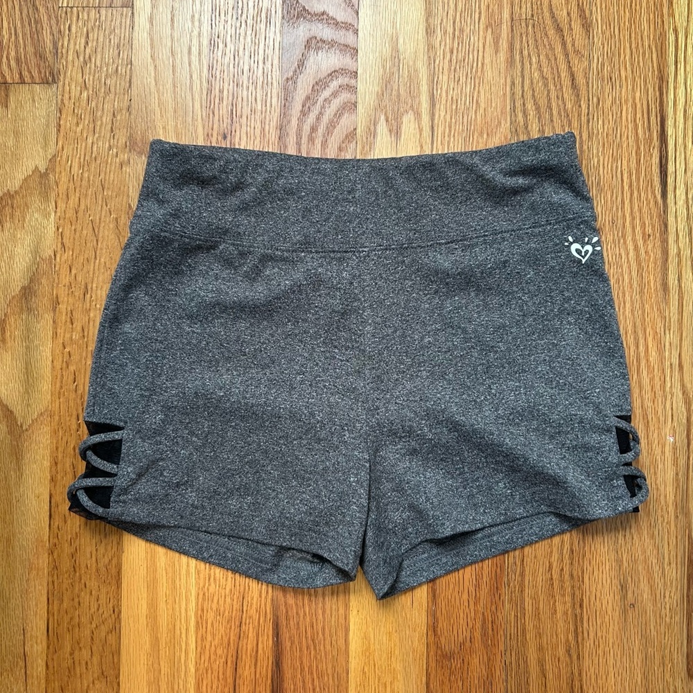 Justice Gray Girls Shorts